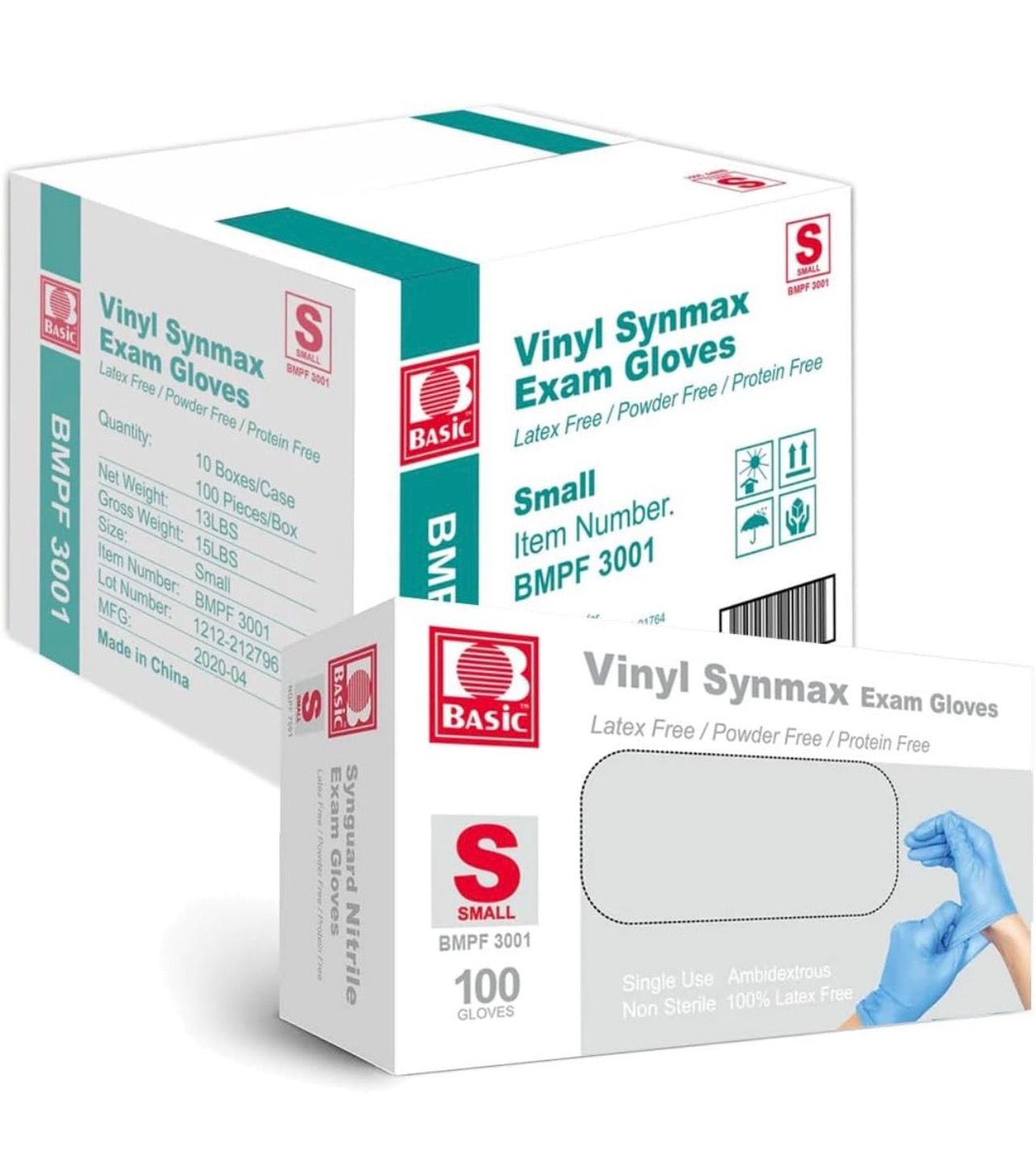 Vinyl Synmax Exam Gloves